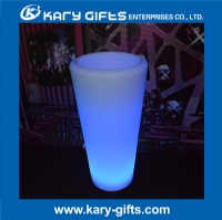 Rechargeable LED glowing flower pot outdoor led luminous planter pots KFP-4093