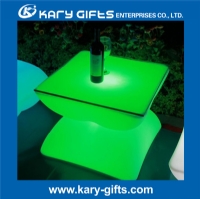 Remote control waterproof coffee led garden table KFT-6050
