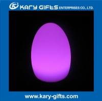 Waterproof outdoor party light Rechargeable egg shape led lighting KB-1522