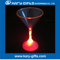 LED light up Martini glass led multi color cup - LC-0202A