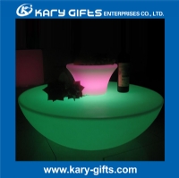 led table light up table bar furniture led coffee table KFT-8025